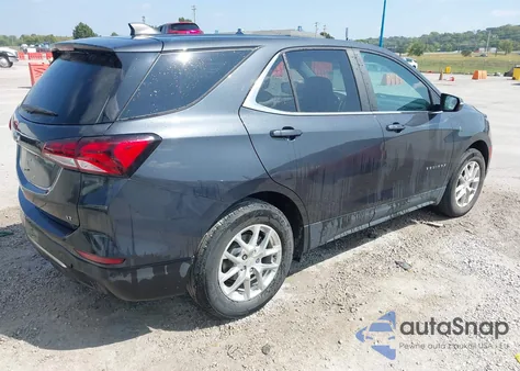2022 Chevrolet Equinox Fwd Lt из США, поврежденный, VIN 2GNAXKEV9N6106579